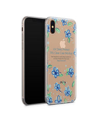 Apple iPhone Xs Max UV TPU Clear Case Mockup 2018 (Angled)