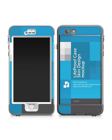 Apple iPhone 6 Plus LifeProof NUUD Case Skin Design Template