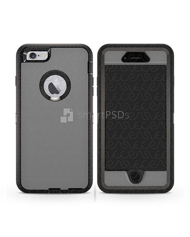 Apple iPhone 6 Defender OtterBox Commuter Case Skin Design Template