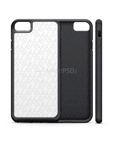 Apple iPhone 7 2d  2-in-1 Slim Mobile Case Design Mockup 2016