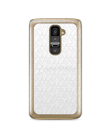 LG G2 2d Clear Mobile Case Design Mockup 2013