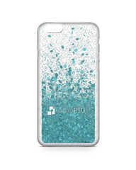 Apple iPhone 6 Plus UV TPU Liquid Glitter Case Design Mockup 