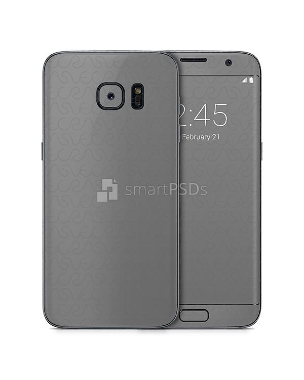 Samsung Galaxy S7 EDGE Mobile Skin Design Template