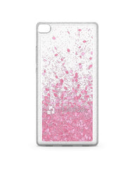 Huawei P8 UV TPU Liquid Glitter Case Design Mockup 2017
