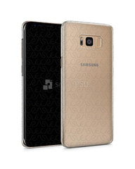 Samsung Galaxy S8-UV PC Clear Mobile Case Design Mockup 2017- Angled