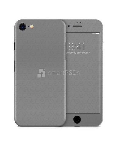 Apple iPhone 7 Mobile Skin Design Template Front-Back