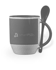 Spoon Handle Mug Design Mockup