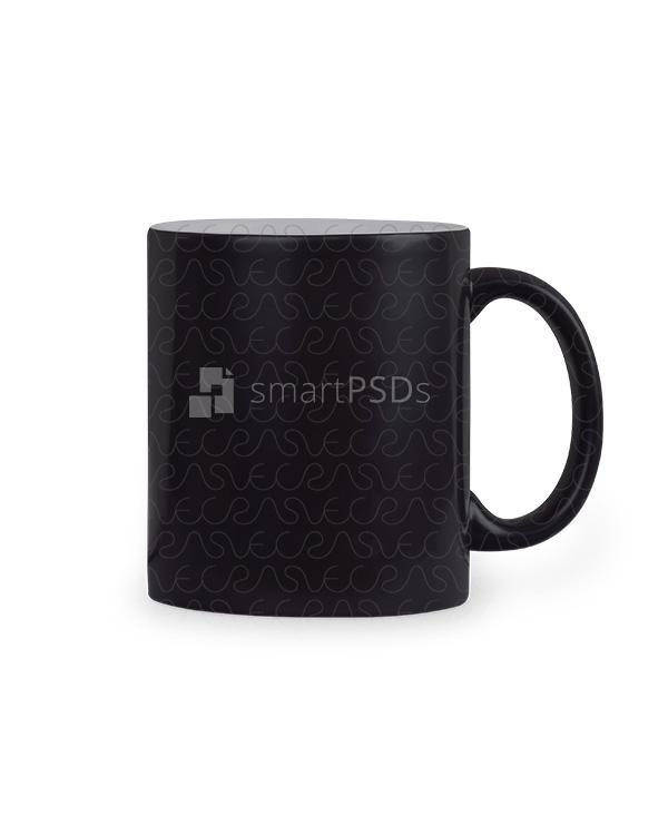 Black Magic Coffee Mug Design Mockup 