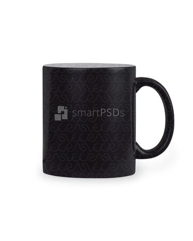 Black Magic Coffee Mug Design Mockup