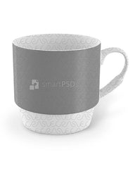 Stackable Bone China Mug 10oz Mockup 