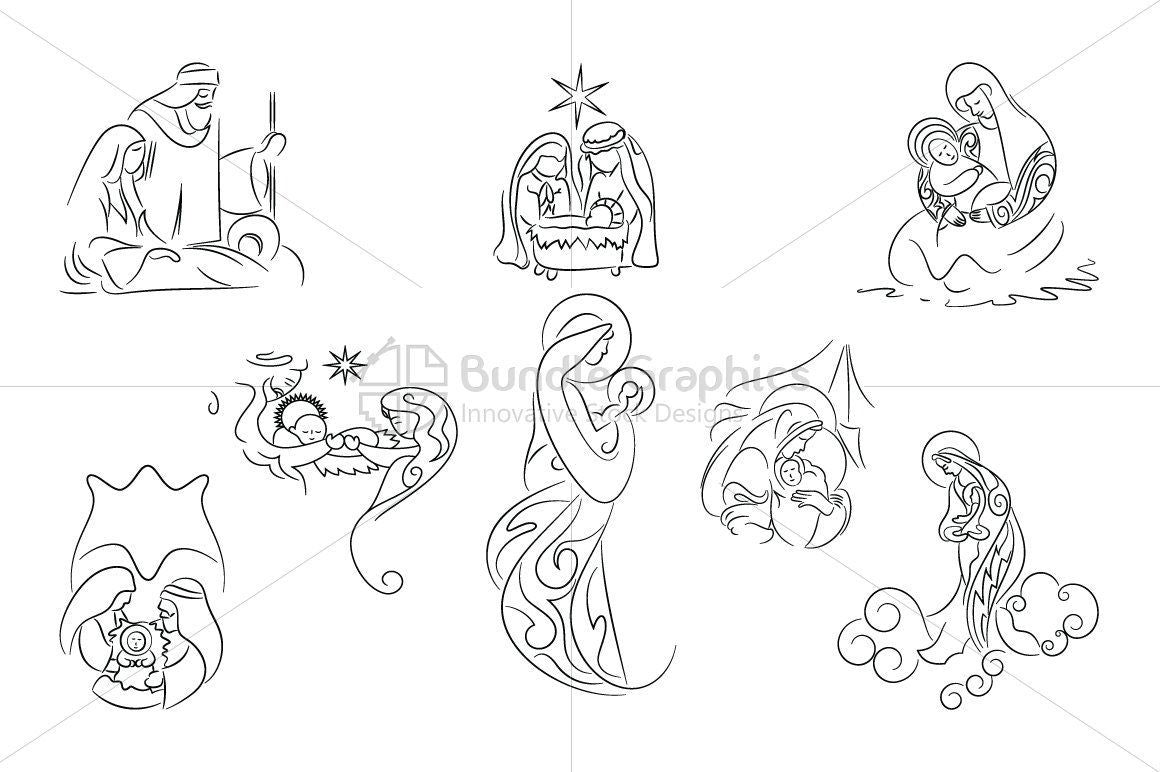Virgin Birth of Jesus Christ - Illustrations