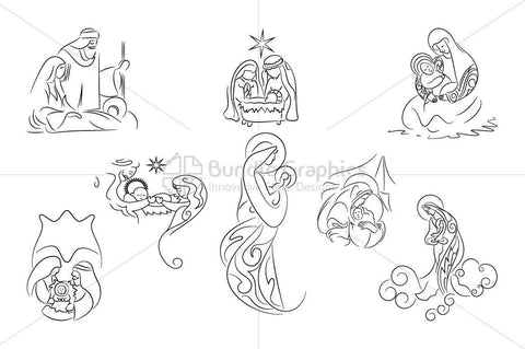 Virgin Birth of Jesus Christ - Illustrations