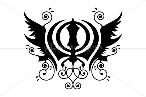 Khanda Sahib - Sikh Religious Illustrative Symbol