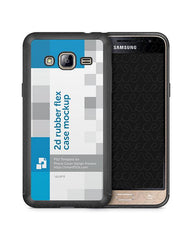 Samsung Galaxy J3 2016 2d Rubber Flex Mobile Case Design Mockup 2016