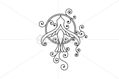 Ornamental Colorful Peace Bird