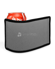 Can Cooler Wrap Design Mockup - 3 Views