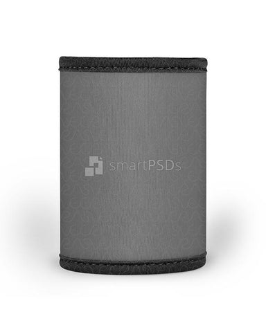 Can Cooler Wrap Design Mockup - 3 Views