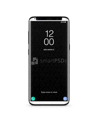 Samsung Galaxy S8 Tempered Glass Template 2017