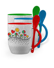Spoon Handle Mug Design Mockup
