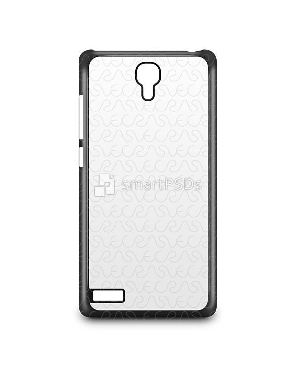Xiaomi Redmi Note 2d IMD Colored Mobile Case Design Mockup 2014